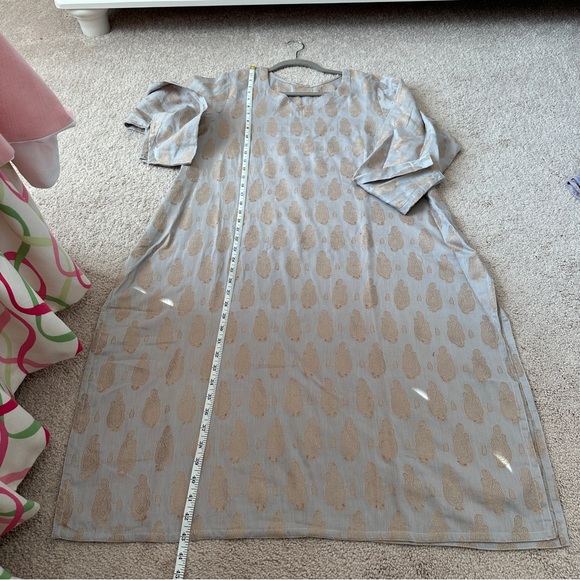 Pakistani 3piece banarsi lawn dress - Picture 5 of 7